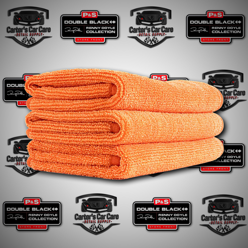 Bead Maker Premium Microfiber Towels (Orange)